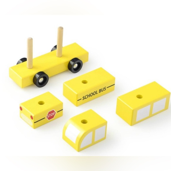 Target Bullseye Playground Kids Wood Stacking🍦 - Picture 7 of 11